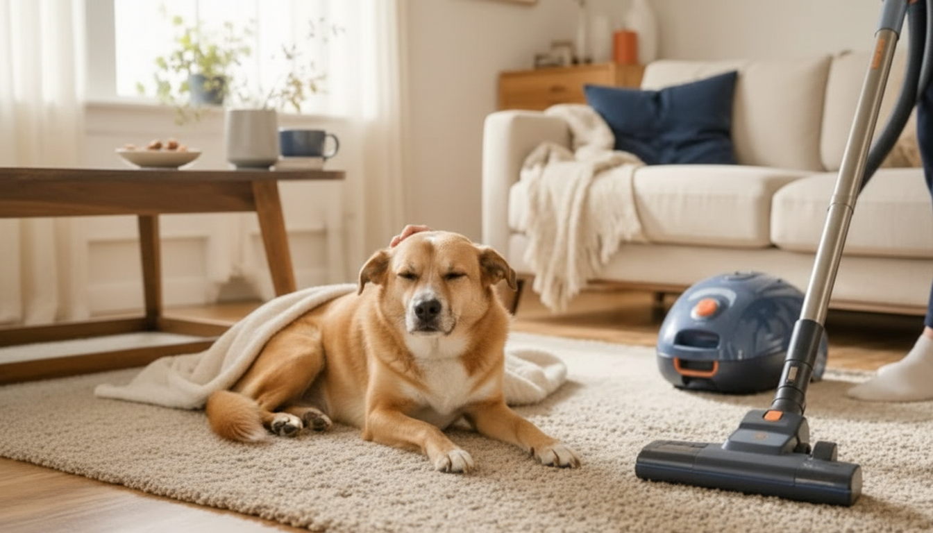 Help Pets Stay Calm During Vacuuming: 7-Day Plan